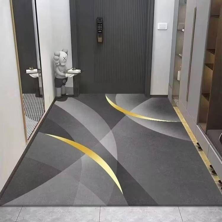 3D luxusní mramorový barevný koberec zlaté barvy pro domácí obývací pokoj Ložnice Pohovka Rohožka Dekor