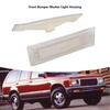Car Front Bumper Side Marker Light Housing Cover Accessory Replacement for     1981‑1991