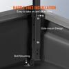 Truck Rack, 19-34inch Extendable Truck Ladder Rack, 38.6"-43.6" Adjustable Height, 250 lbs Capacity Steel Ladder Rack for Truck, Heavy Duty Truck Bed