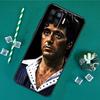 Al Pacino Scarface Phone Case For Oppo A18 A38 A58 A78 A98 A40 A60 A80 A91 A15 A17 A74 A94 A54 A57S A16 A76 A96