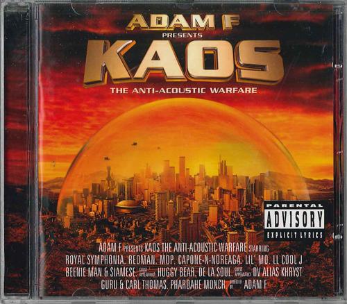 

CD ADAM F - Kaos The Anti-acousic Warfare 724353425029 EMI 2001 UK Саундтреки и мюзиклы Б/У