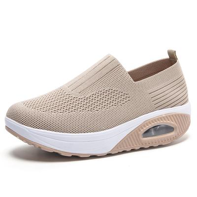 Spring and Autumn Women's New Casual Sports Shoes Thick Sole Breathable Cover Wear Oversized Women's Shoes Walking Loafers36-43
