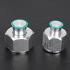 2Pcs Rear AC Block Off Kit Fit for Dodge Caravan 2004 2011 Car Modification Accessories