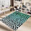 1PC Leopard print Extra Large Non Slip Floor carpet, Office, family, bedroom Large Area Rug Indoor Rugs, Vibrant Colors