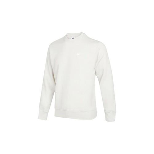 Nike Men s Pullover Fleece-Lined Thermal Hoodie White M белый
