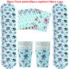 Pink Butterfly Disposable Tableware Happy Girl's Birthday Party Decorations Kids Butterfly Theme Party Decoration Baby Shower