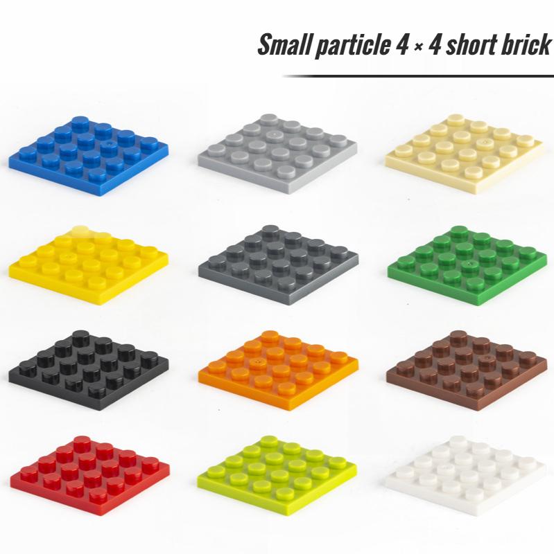 100g Small Particle 3031 4x4 Board Plate Bricks Building Block DIY Part Buildmoc Compatible Assembly Particle Creative Gift Toys