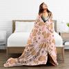 Capybara  Blankets  Warm Soft Street Trend Plush Throw Blanket For Kids Home Decor Flannel Bedspread Bed Cover
