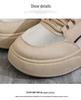 Women's Summer Breathable Mesh Sneakers, Korean Style Thick-Soled, Versatile Casual White Shoes