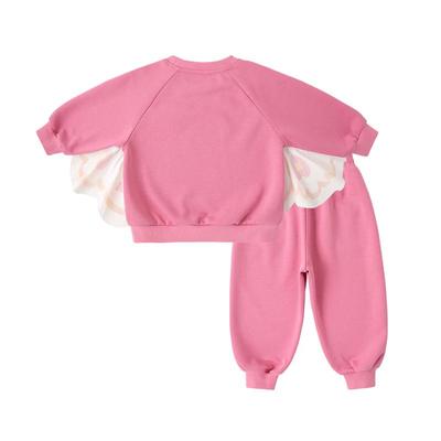 Dudu Family Butterfly Elf Girls' Sweatshirt & Pants Set