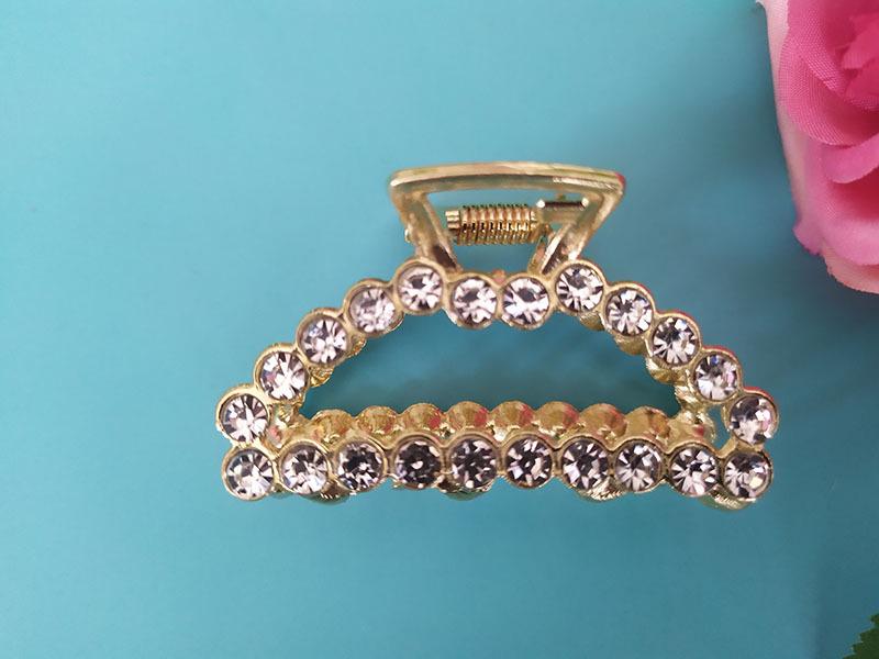 

Жемчужная заколка для волос со стразами - Корейская модная заколка для волос