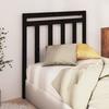 VidaXL Headboard Black 95x4x100 Cm Solid Pine Wood822246