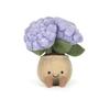 Amuseables Hydrangea Pliušinis žaislas Violetinis 10x10x24cm Minkštas, apkabinamas Dovana