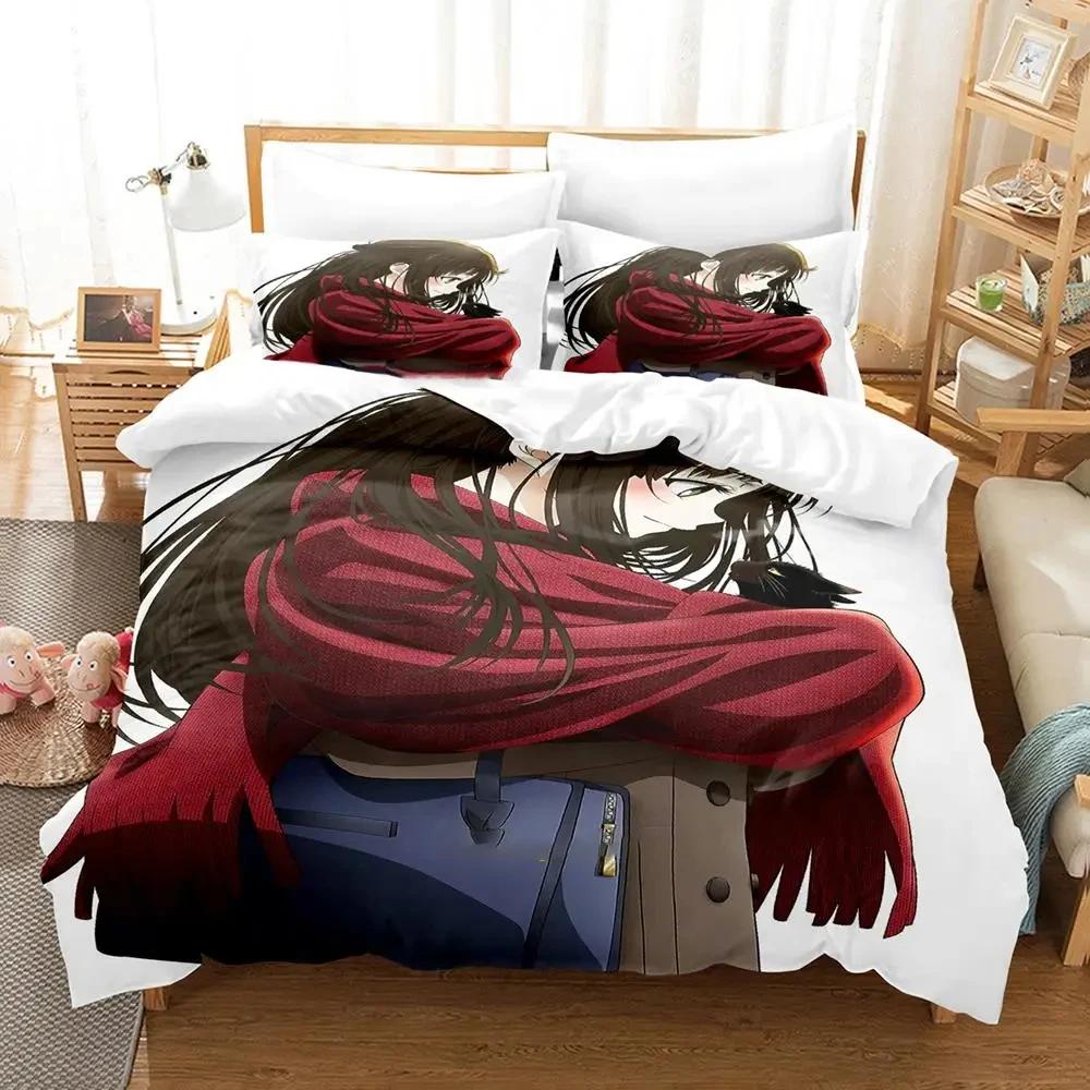 

Anime Masterful Cat Is Depressed Again Today Bedding Set Duvet Cover Bed Set Quilt Cover Pillowcase Comforter King Queen Size 90x190cm(35x74inch)