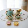 Nordic Home Simulation Teapot Tea Set Girl Afternoon Tea Kitchen Toys Children Kindergarten Birthday Gift