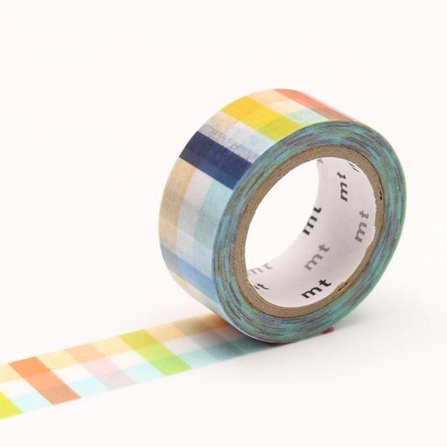 Masking Tape - ORIGINAL - MT 15 mm - Double Face - Multicolore - Papier Washi