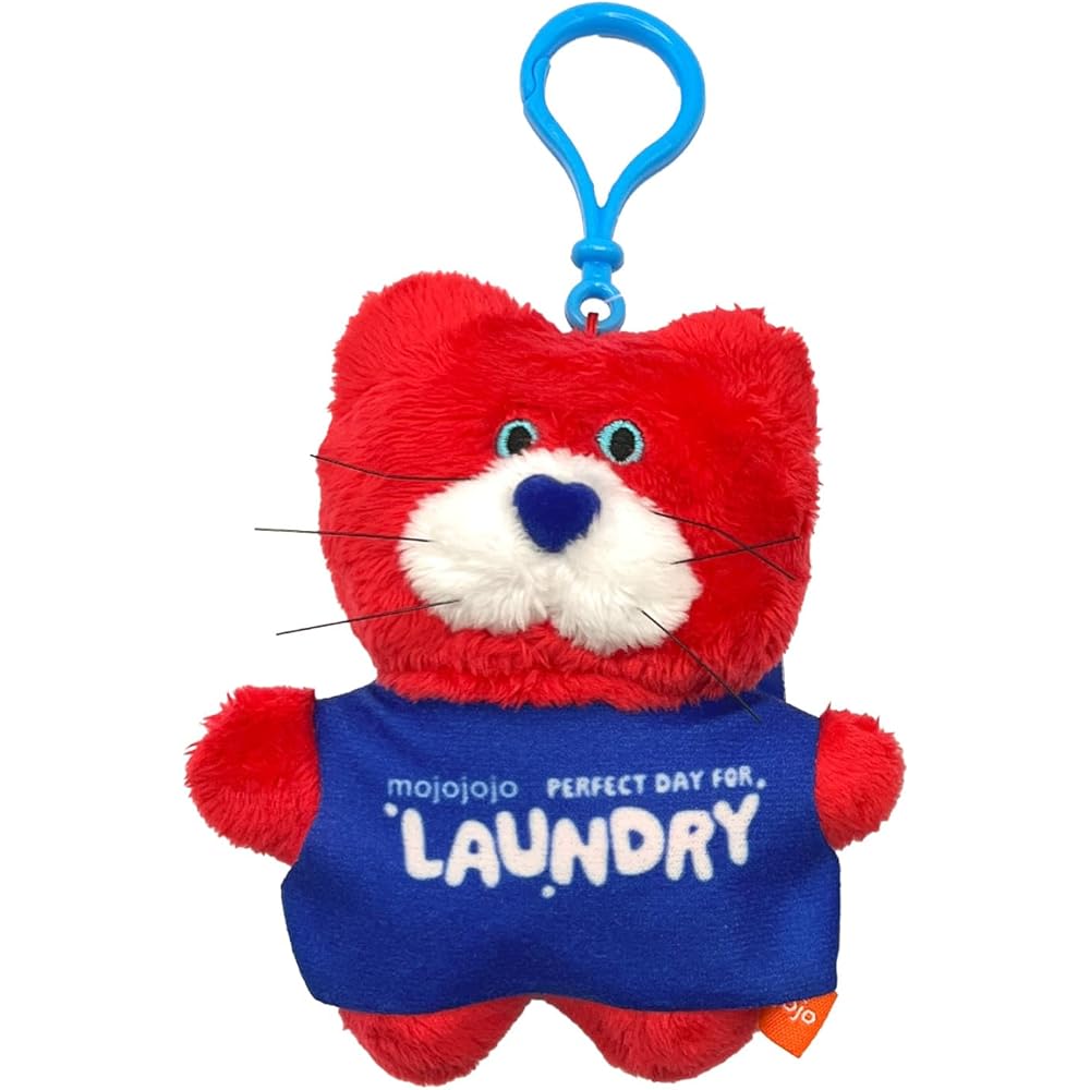 

Mojojojo Plush Keychain Red 6 Years and Up Collectible Toy