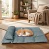 Folding Dog Sleeping Mat Breathable Pet Cool Bed Mat Universal Dog Cooling Mat  Indoor Use