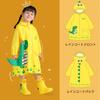 Raincoat for Girls and Dinosaur Rain Reflective Large Storage Rainy XL [HYJEAL] Children's Boys, Pattern, Poncho, Kids, School, Backpack, Waterproof,