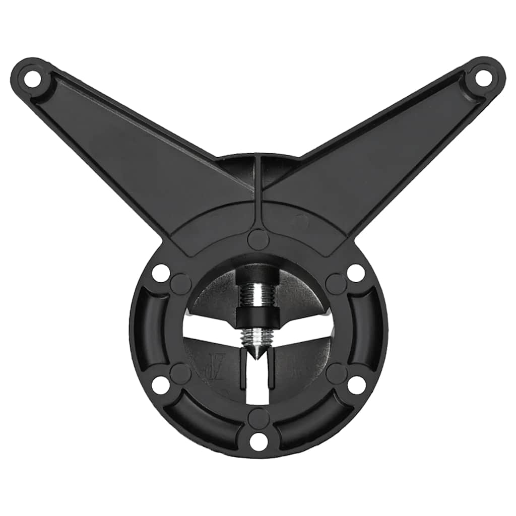 4 Nogi Do Stołu Z Regulacją Wysokości Czarne 1100 Mm