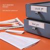 Clear Adhesive Label Pockets With Strong Stick Backing Label Bags For Home And Office Use Sticker Pockets