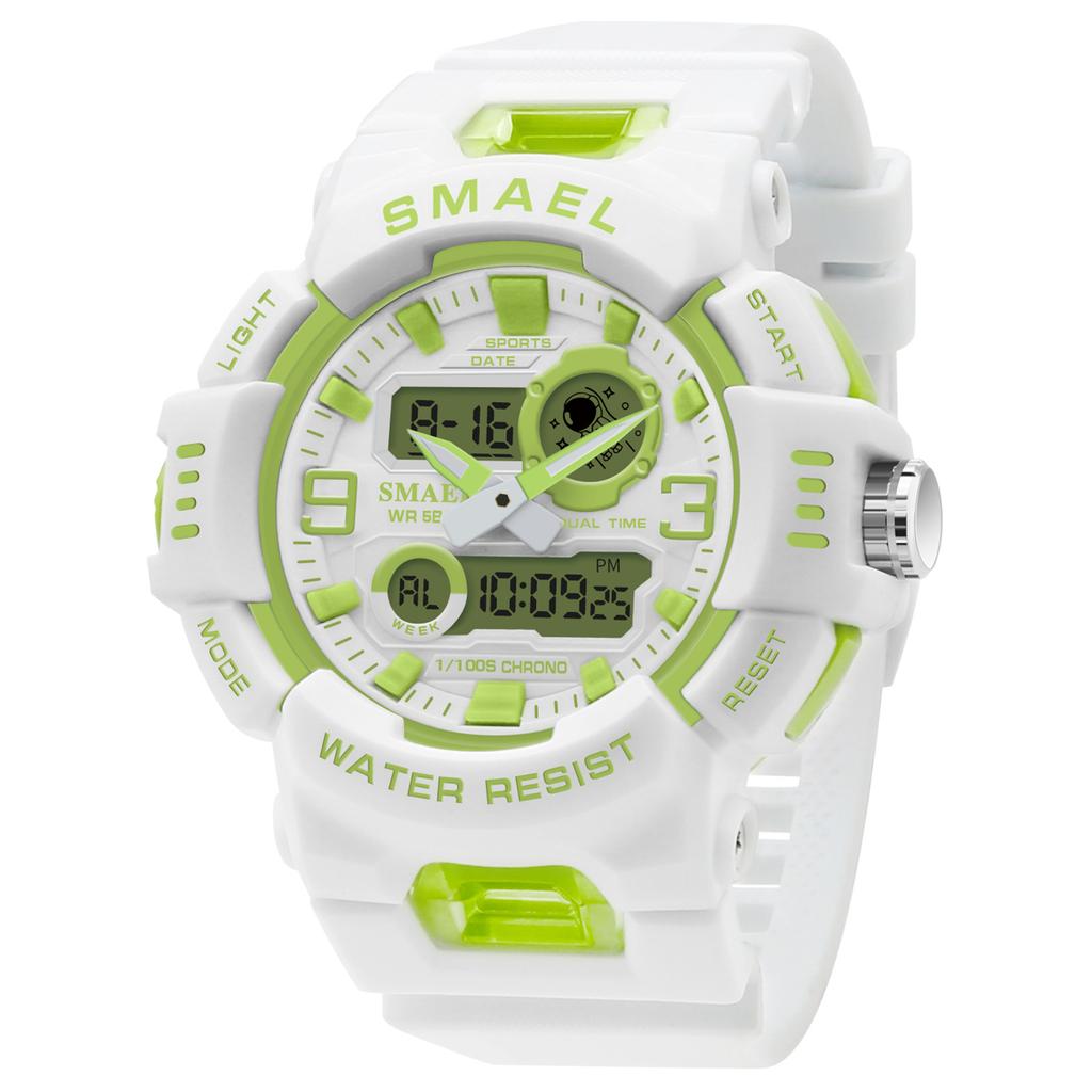 SMAEL Watch Student Youth Energy Candy Color Sports Wielofunkcyjny elektroniczny zegarek