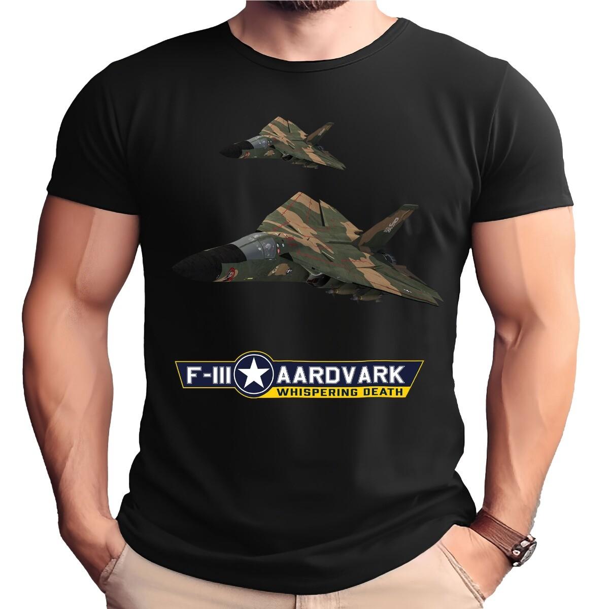 F-111 Aardvark Whispering Death Adult T-Shirt S