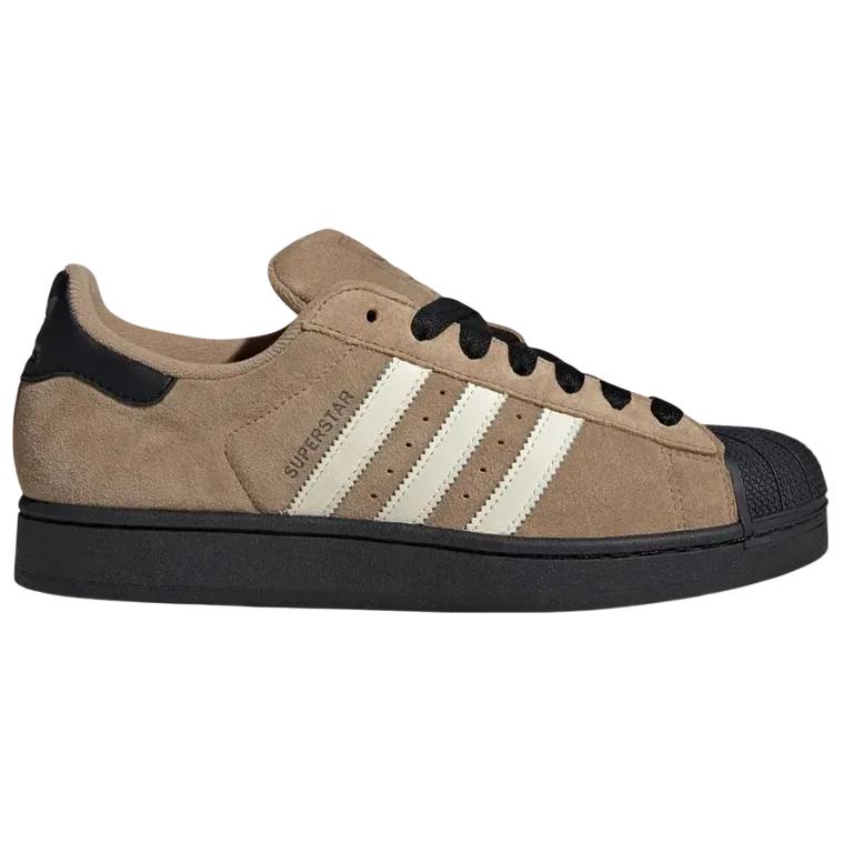 Adidas Originals Superstar 2 Classic Versatile Skate Shoes Unisex Sneakers Brown JQ3221