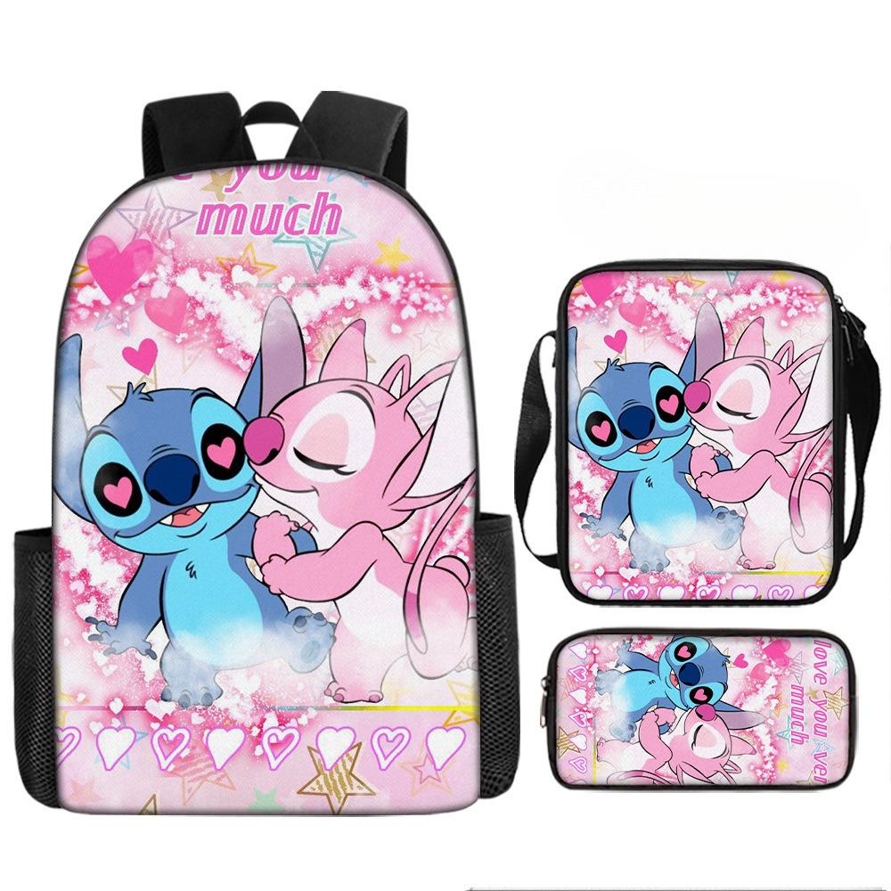 School Bag, Backpack, Oxford Cloth Satchel, Lunch Bag, Pencil Case. pencil bag