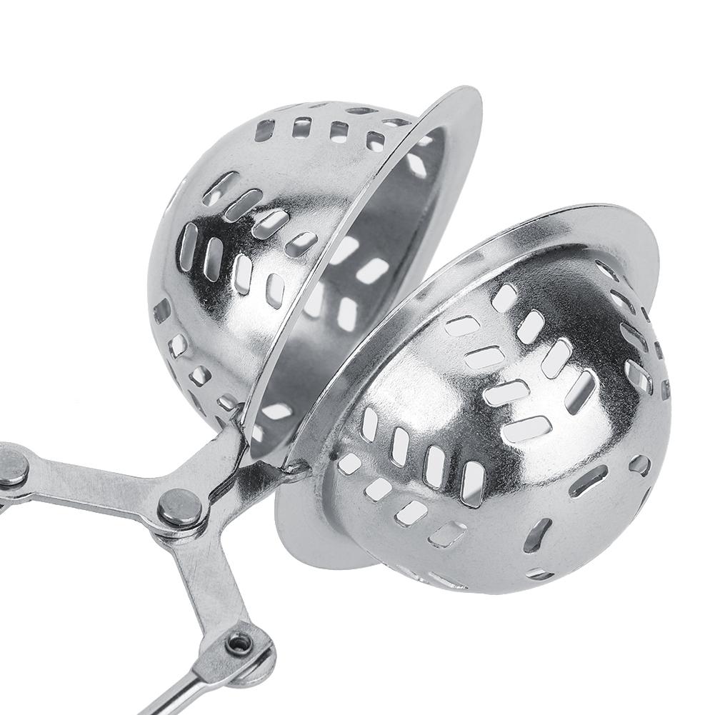 2pcs Stainless Steel Tea Strainer Reusable Ball Mesh Tea Infuser Filter Kitchen Accessory