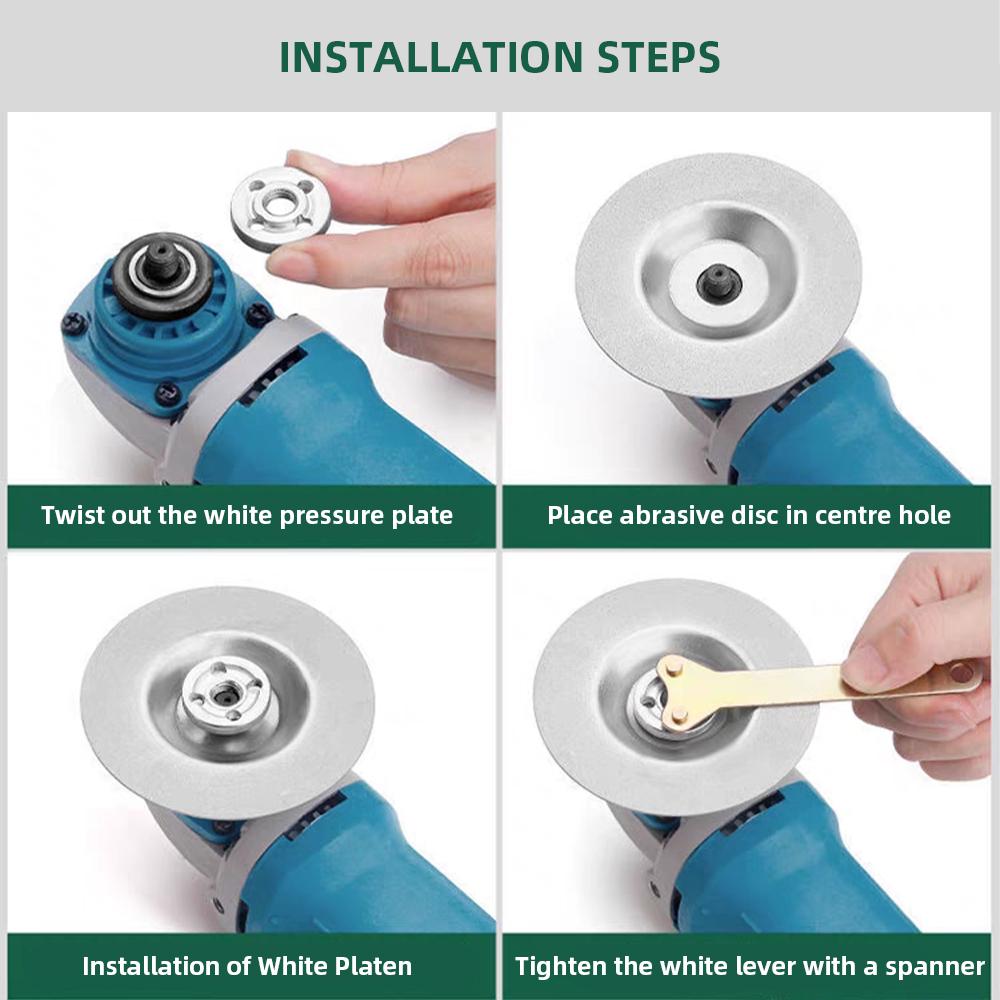 1PC Diamond Glass Grinding Blades Tile Grinding & Polishing Discs Cutting Blades Angle Grinder Kitchen Knives Scissors Sharpener