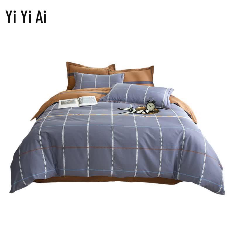 Yiyiai Pure Cotton Twill 4-Piece Bedding Set