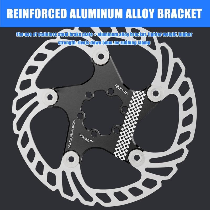 140mm/160mm/180mm Bicycles Floating Brake Disc Bicycles Brake Pad Cycling Accessory Mountain Bicycles Disc Brake Rotor