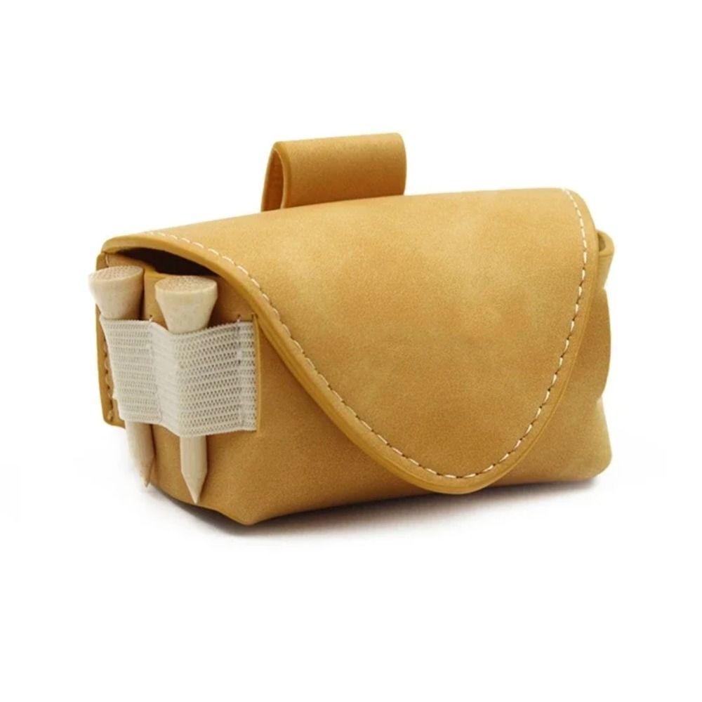 Magnetic Buckle Golf Ball Waist Bag Waterproof Golf Ball Container  Golf Accessories Storage