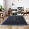 Living Room Rug In Dark Blue Jute 120x170