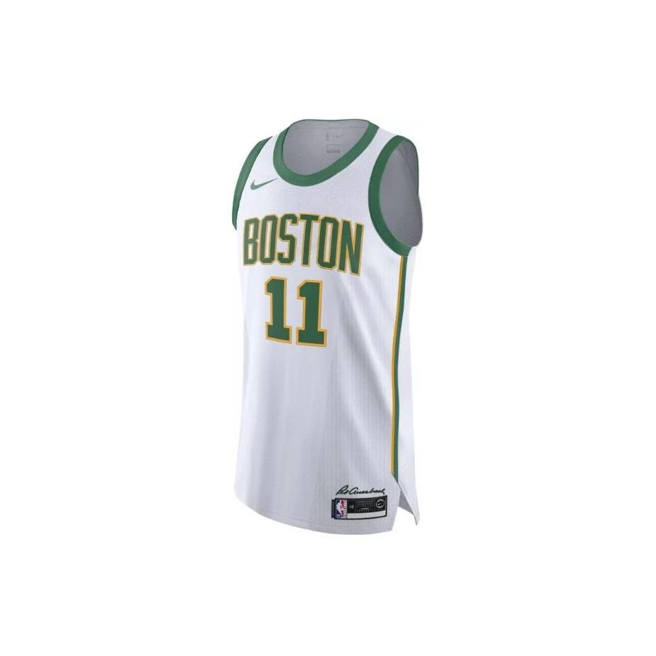 Nike Basketball Jersey AU Player Edition, Boston Celtics City Limited, Irving Size 11 Unisex White Green AH6202-101