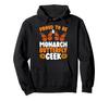 Monarch Butterfly Graphic Aesthetic Orange Nature Butterfly Hoodie