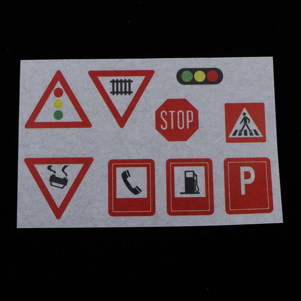 10 Sheets Mark Symbol Stickers For Journal