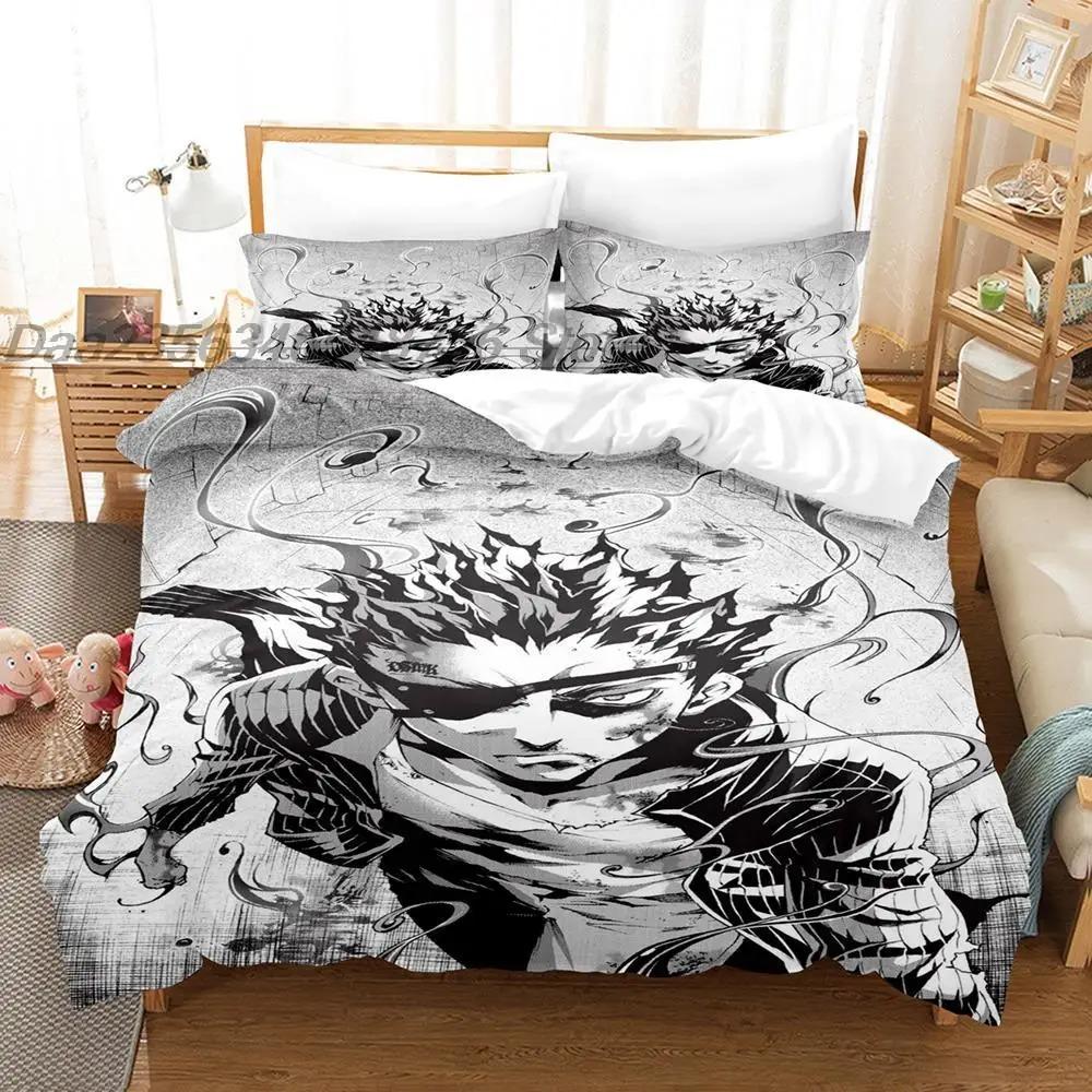 Deadman Wonderland Bedding Set Single Twin Full Queen King Size Bed Set Aldult Kid Bedroom Duvetcover Sets 3D Anime Bedding