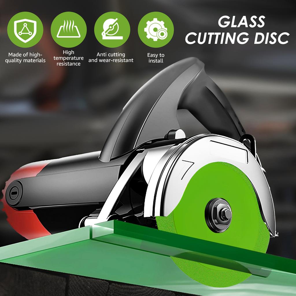 Glass Cutting Disc 115mm Diamond Cutting Blade Ultra-thin Saw Blade Ceramic Tile  Wine Bottles Special Polishing Cutting Blade