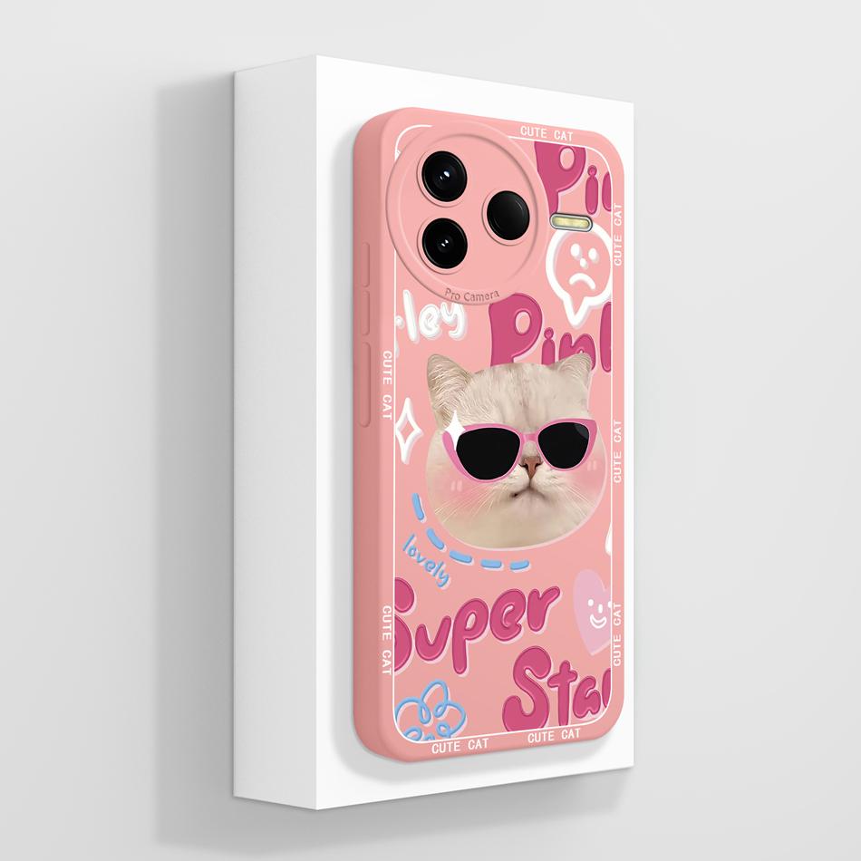 

For Poco F7 Pro Ultra Case Advanced Butterfly Phone Cover For Poco F 7 Soft High Quality Liquid Silicone Shockproof Back Covers Poco F7 Pro