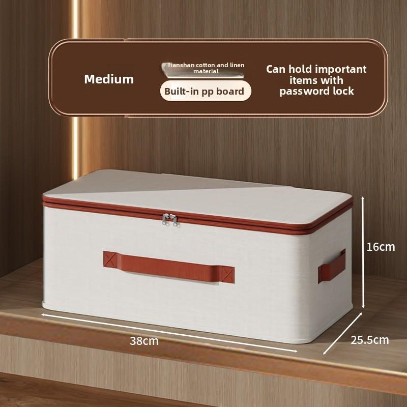 Запираемый ящик для хранения Запираемый ящик для хранения в общежитии с кодовым замком - Портфель Аптечка Личные вещи Наличные Сейф для ноутбука 990₽