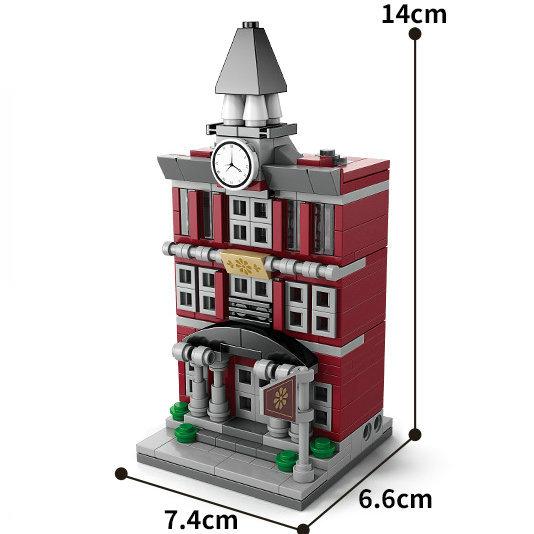 House Building Blocks Mini City Store Street View Snack Street Children'S Toys Boys And Girls Gifts Compatible With