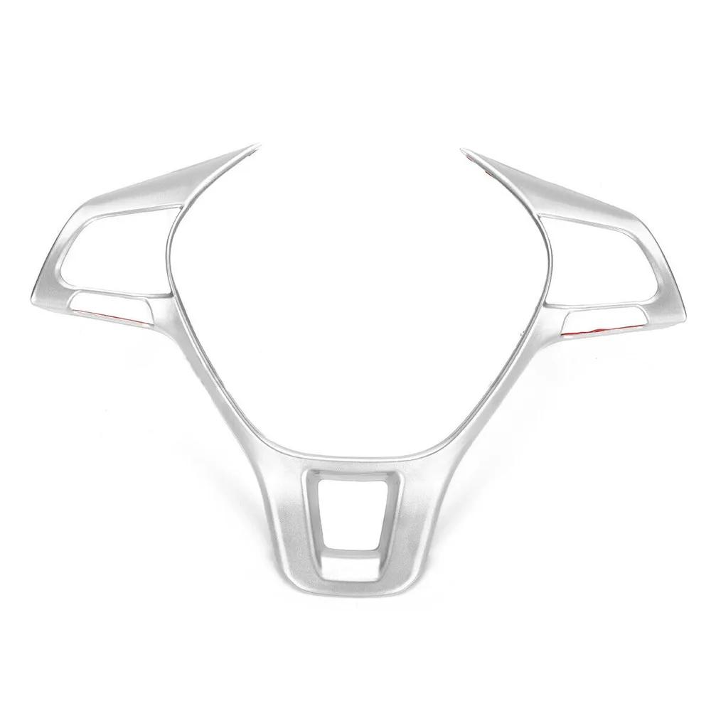 For Volkswagen VW Tiguan MK2 Golf 7 Polo T-Cross T-Roc Jetta 2017-2019 Car Steering Wheel Panel Trim Button Cover Frame Decor