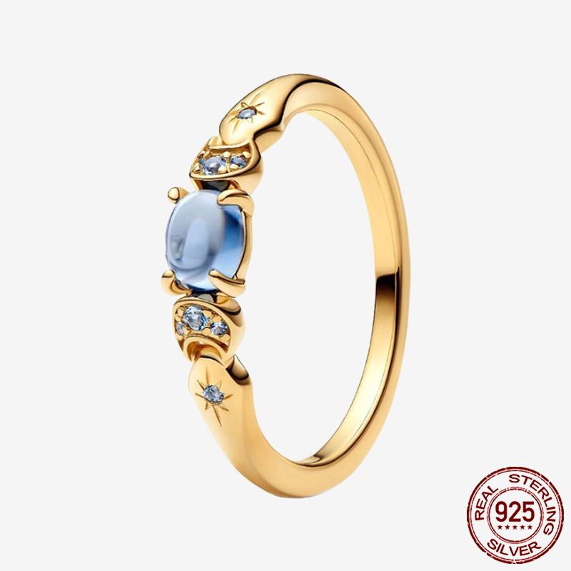 Princess Tiara 925 Silver Sparkling Butterfly Heart Rings For Women DIY Jewelry,Gift, Wedding