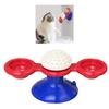 Windmill Cat Toy Rotating Interactive Multifunctional Kitten Comb Toy for Wall Door