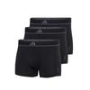 Adidas Sports Breathable Quick-Dry Moisture-Wicking Boxer Briefs 3-Pack Men Underwear Black 4AM014