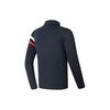 Fila Golf Series Color Block Knitted Long Sleeve Polo Shirt Men Tops Legendary-Blue A11M415217F-NV