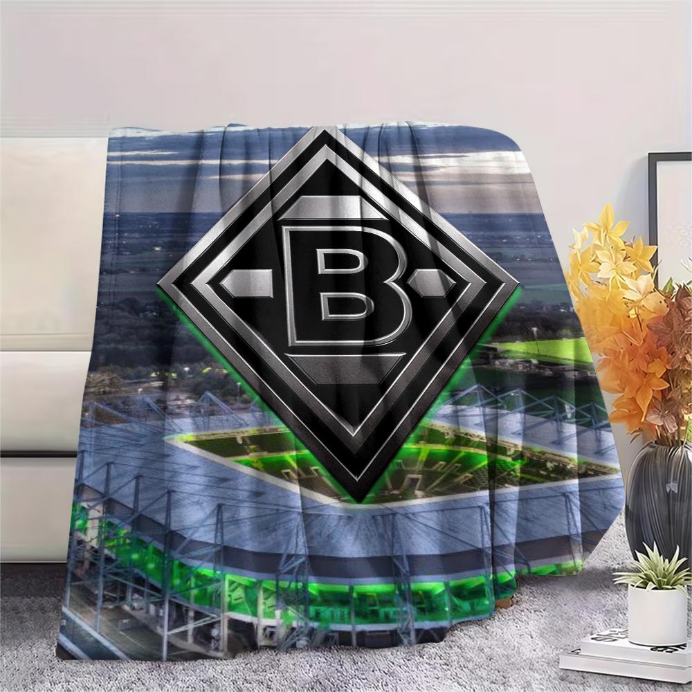 1pc Borussia Print Flannel Blanket, High quality Comfortable for All Seasons, Home Decor, Warmth and Comfort, Perfect for Christmas Gifts19