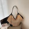 Straw bag summer bag lazy wind woven large capacity shoulder tote bag seaside vacation wind beach bag